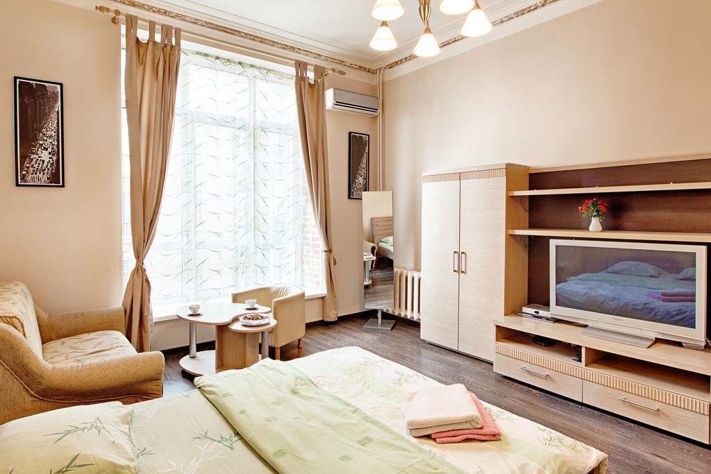Leader Nord Apartment On Gnezdnikovsky 莫斯科 客房 照片